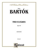 Bartók: Two Elegies, Op. 8B