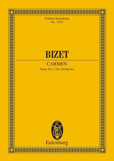 DL: G. Bizet: Carmen Suite II, Orch (Stp)