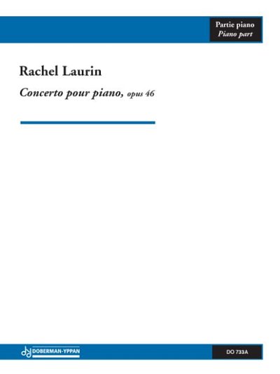 R. Laurin: Concerto pour piano, op. 46 (partie de piano)