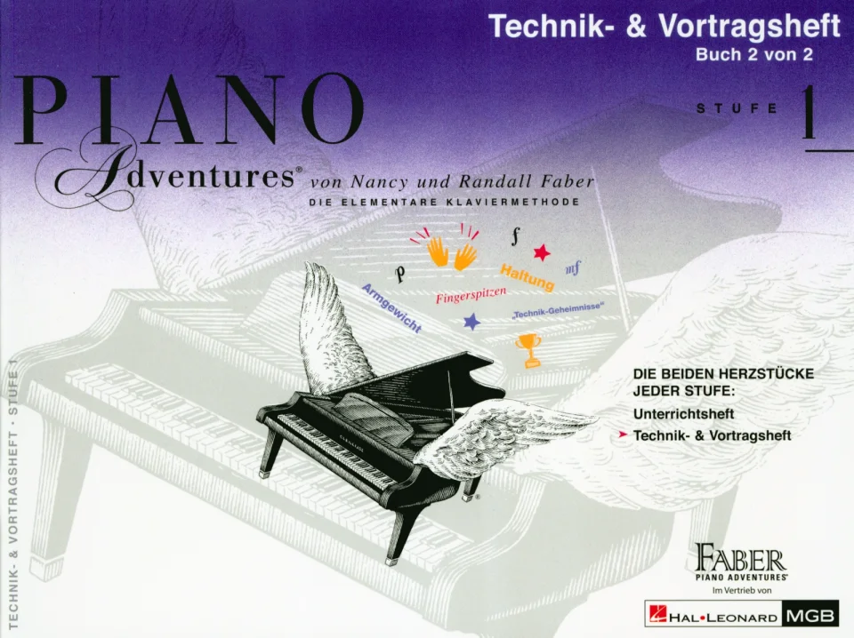 R. Faber: Piano Adventures 1 - Technik- & Vortragsheft, Klav (0)