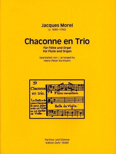 G. von Zadow: Chaconne en Trio, FlOrg (KlavpaSt)