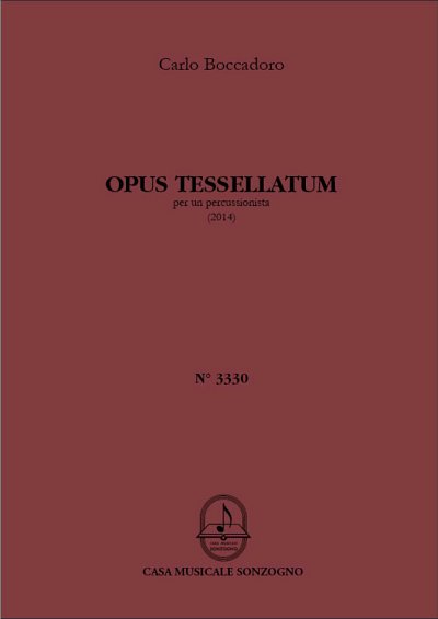 C. Boccadoro: Opus tessellatum, Perc