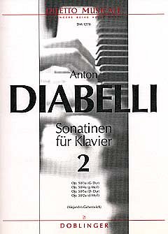 A. Diabelli: Sonatinen für Klavier - Band 2