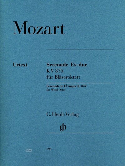 W.A. Mozart: Serenade Es-Dur KV 375, 2Ob2Kl2Hr2Fa (Stsatz)