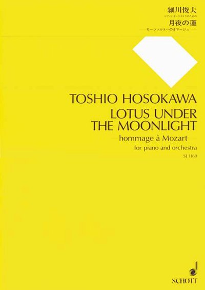 H. Toshio: Lotus under the moonlight , KlavOrch (Stp)