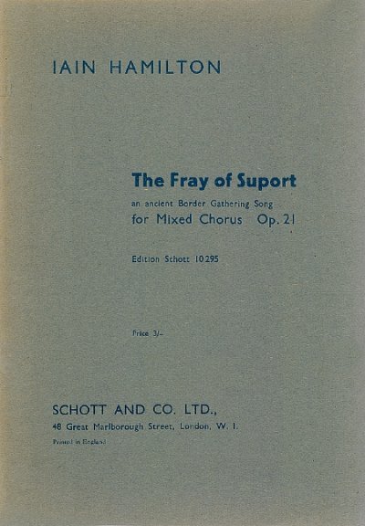 I. Hamilton: The Fray of Support op. 21