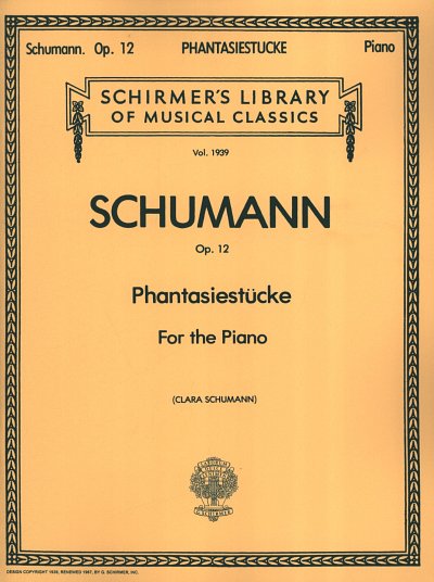 R. Schumann: Schirmer Library of Classics Volume 1939, Klav