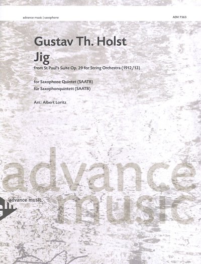 G. Holst: Jig (Aus St Paul's Suite Op 29)