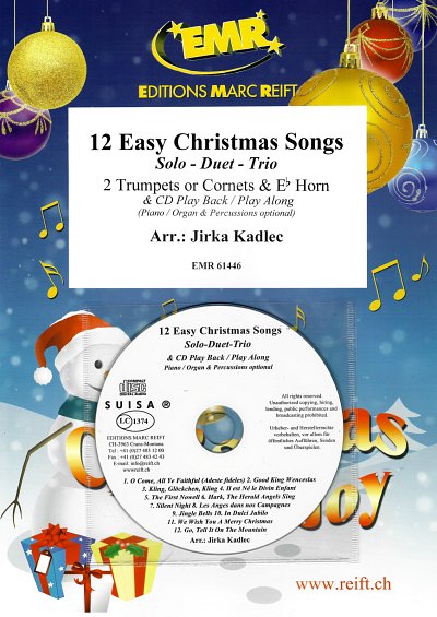 DL: J. Kadlec: 12 Easy Christmas Songs