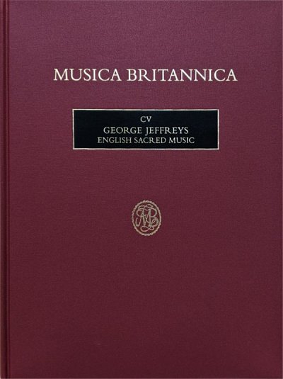 G. Jeffreys: English Sacred Music, GchBc (PartHC)