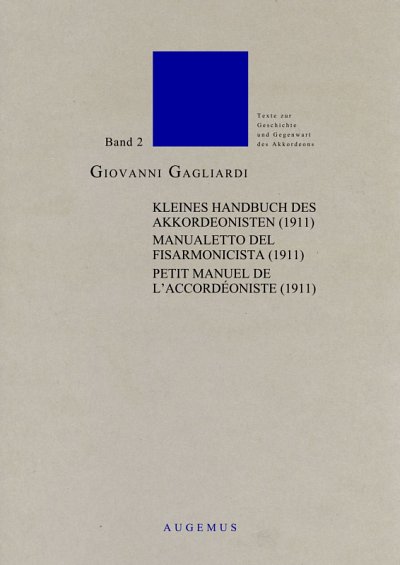 G. Gagliardi: Kleines Handbuch des Akkordeonisten, Akk (Bu)