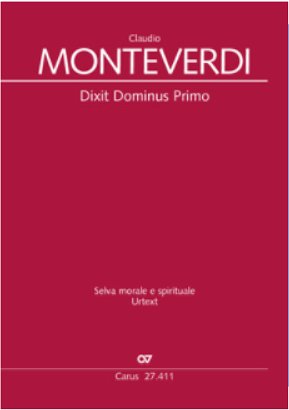 C. Monteverdi: Dixit Dominus Primo, SGChInstrBc (Chpa)