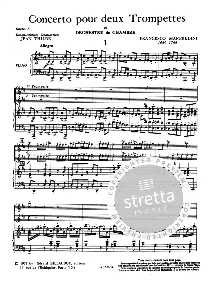 F. Manfredini: Concerto D-Dur, 2TrpKlav (KA2St) (1)