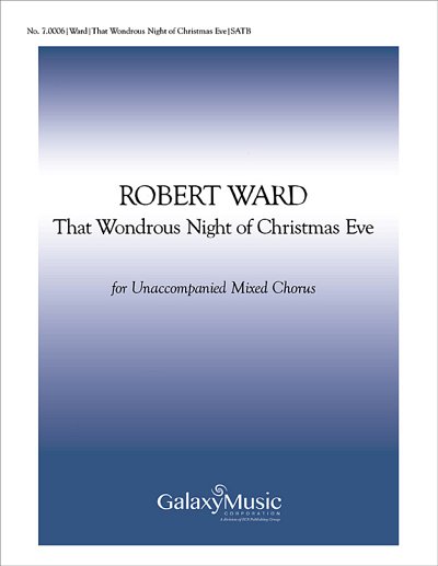 That Wondrous Night of Christmas Eve, Gch;Klav (Chpa)
