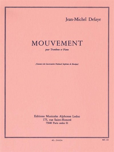 J. Defaye: Mouvement
