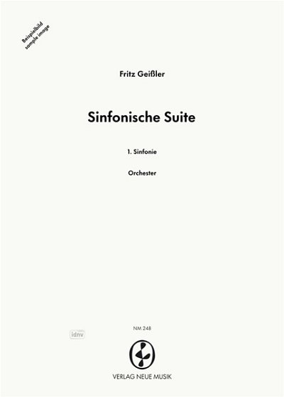 F. Geißler: Sinfonische Suite, Sinfo (Stp)