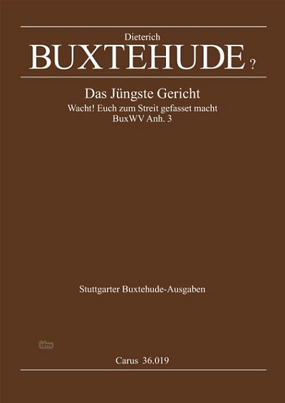 DL: D. Buxtehude: Das jüngste Gericht BuxWV Anh. 3 (Part.)