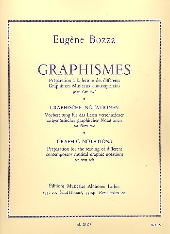 E. Bozza: Graphismes, Hrn