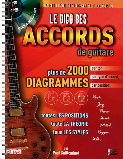 Le Dico des 2000 Accords de Guitare, Git (+CD)