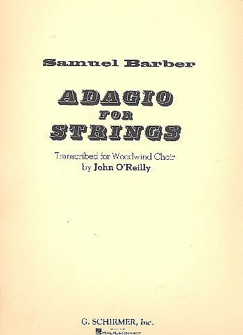 S. Barber: Adagio for Strings, HolzEns (Pa+St)