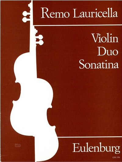 R. Lauricella: Sonatina für 2 Violinen, 2Vl (Stsatz)