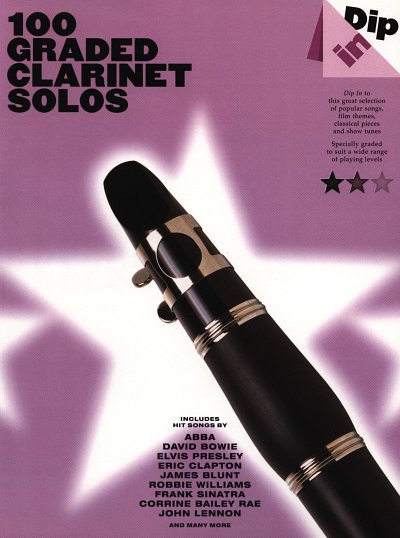Dip In: 100 Graded Clarinet Solos Clt Book