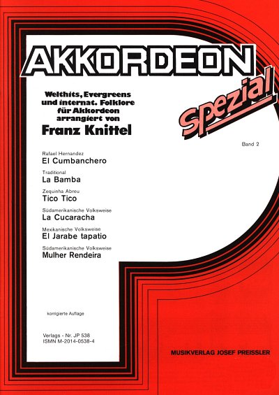 F. Knittel: Akkordeon spezial, Band 2