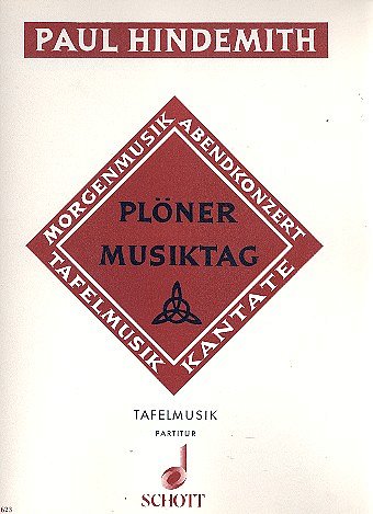P. Hindemith: Plöner Musiktag  (Part.)
