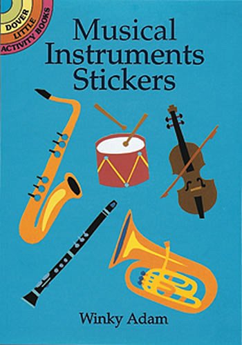 J. Brahms: Musical Instruments Stickers (Bu)
