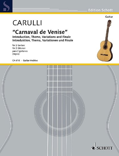 F. Carulli: Introduction, Theme, Variations and Finale