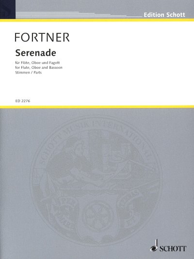 W. Fortner: Serenade , FlObFag (Stsatz)