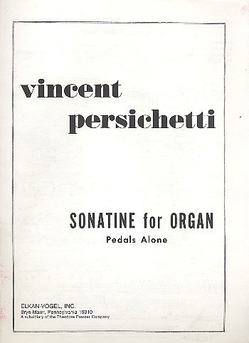 V. Persichetti: Sonatina op. 11, Org
