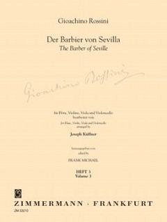 G. Rossini: Der Barbier von Sevilla 3, FlVlVlaVc (Pa+St)