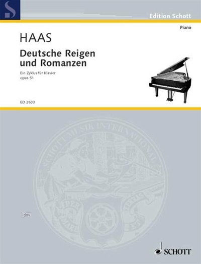 J. Haas: Deutsche Reigen und Romanzen op. 51 , Klav