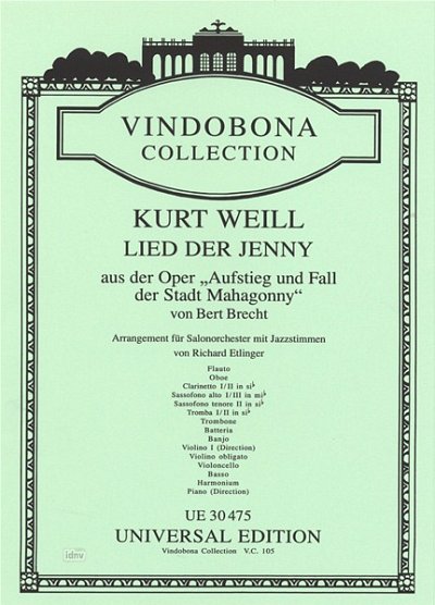 K. Weill: Lied der Jenny  (Stsatz)