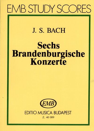 J.S. Bach: 6 Brandenburgische Konzerte BWV 10, Barorch (Stp)