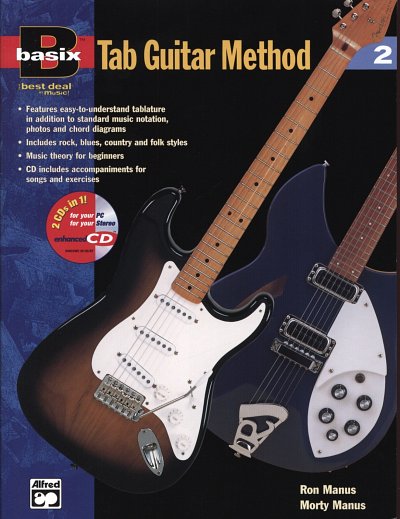 Manus Ron + Morty: Basix Tab Guitar Method 2