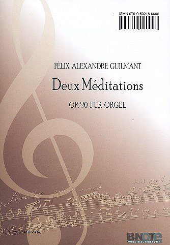 F.A. Guilmant et al.: Zwei Meditationen für Orgel op.20