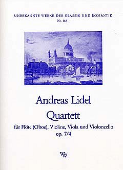 A. Lidel: Quartett op. 7/4, FlVlVlaVc (Stsatz)