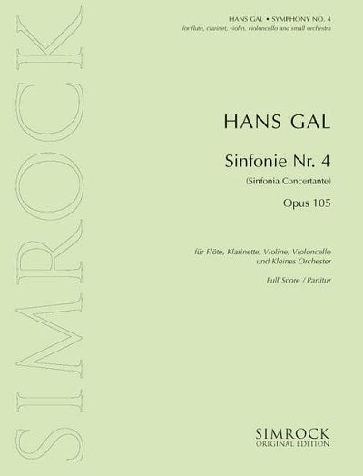 G. Hans: Symphonie Nr. 4 op. 105 , Orch (Stp)