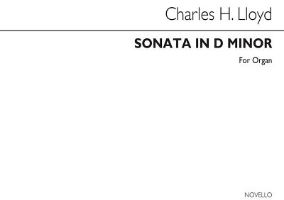 Sonata In D Minor For Organ