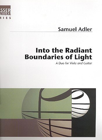 S. Adler: Into The Radiant Boundaries, VaGit (Pa+St)