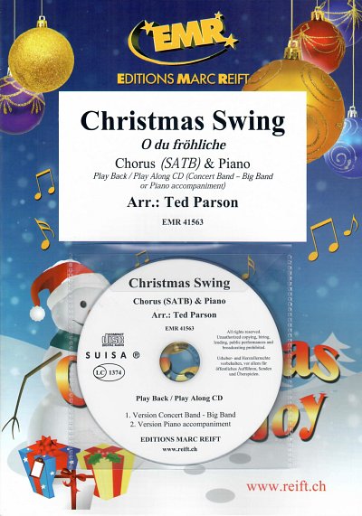 T. Parson: Christmas Swing, GchKlav (+CD)