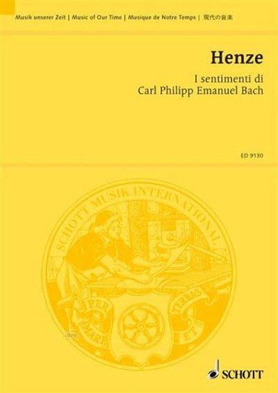 H.W. Henze: I sentimenti di Carl Philipp Emanuel Bach  (Stp)