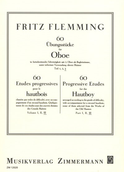 Flemming Fritz: 60 Uebungsstuecke 3
