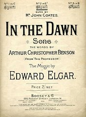 E. Elgar et al.: In The Dawn