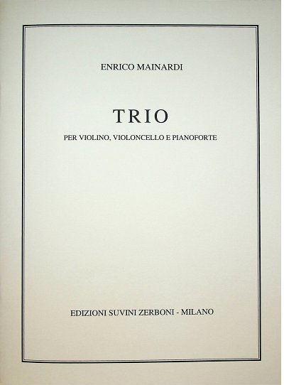 E. Mainardi: Trio (Part.)