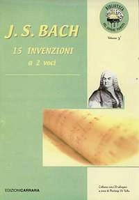 J.S. Bach: 15 Invenzioni a due voci, Klav (+CD)
