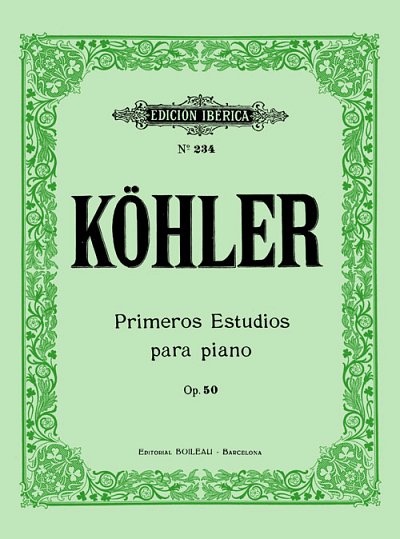 L. Köhler: 20 Primeros Estudios, op. 50