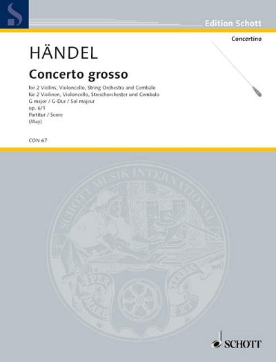 DL: G.F. Händel: Concerto grosso (Part.)
